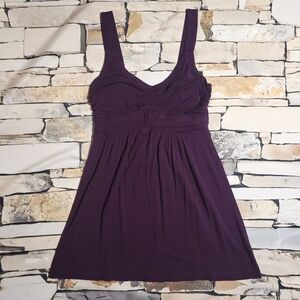 S | Kismet | Ruched Babydoll Tank Top